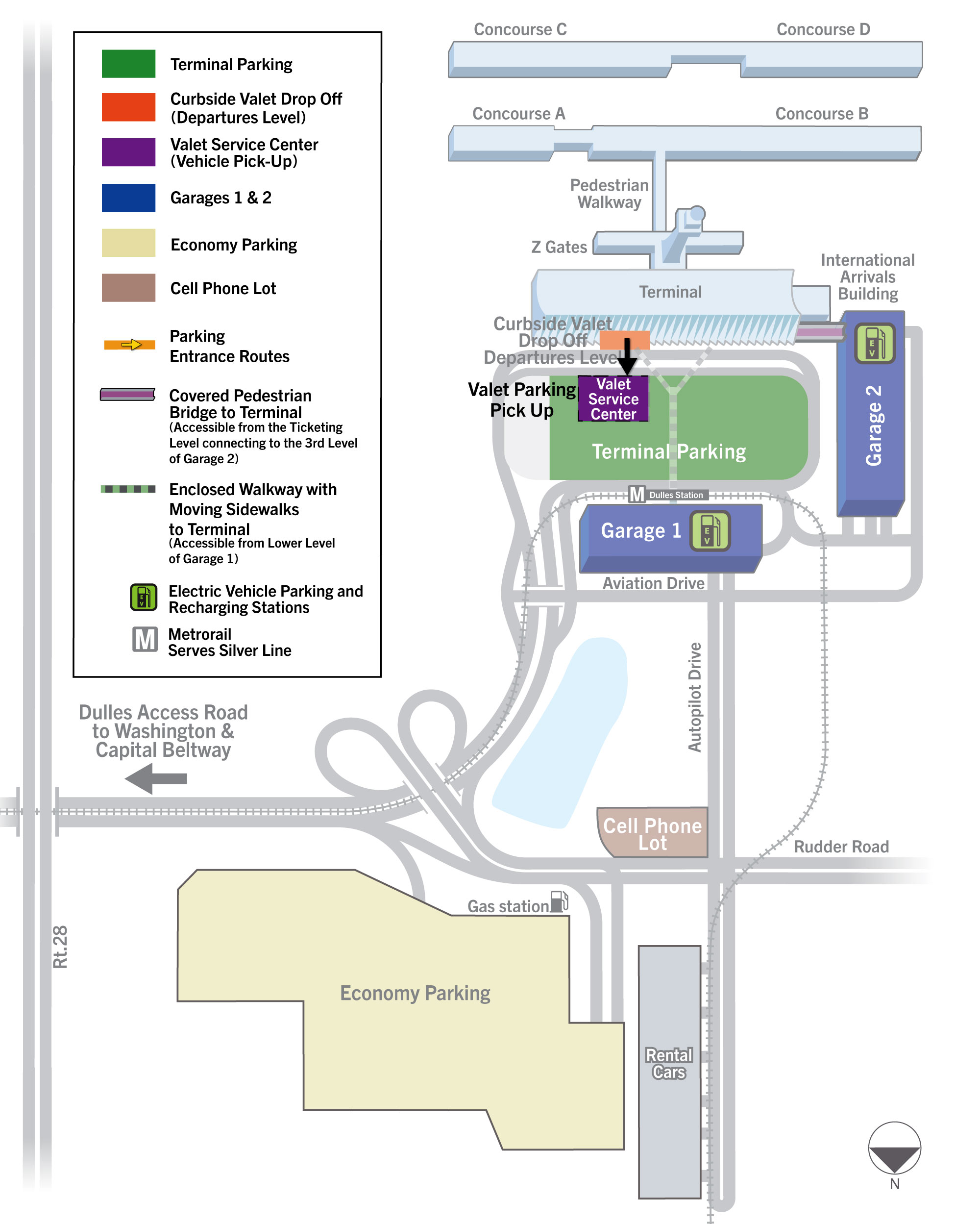 Valet Vehicle Pick Up Dulles Airport