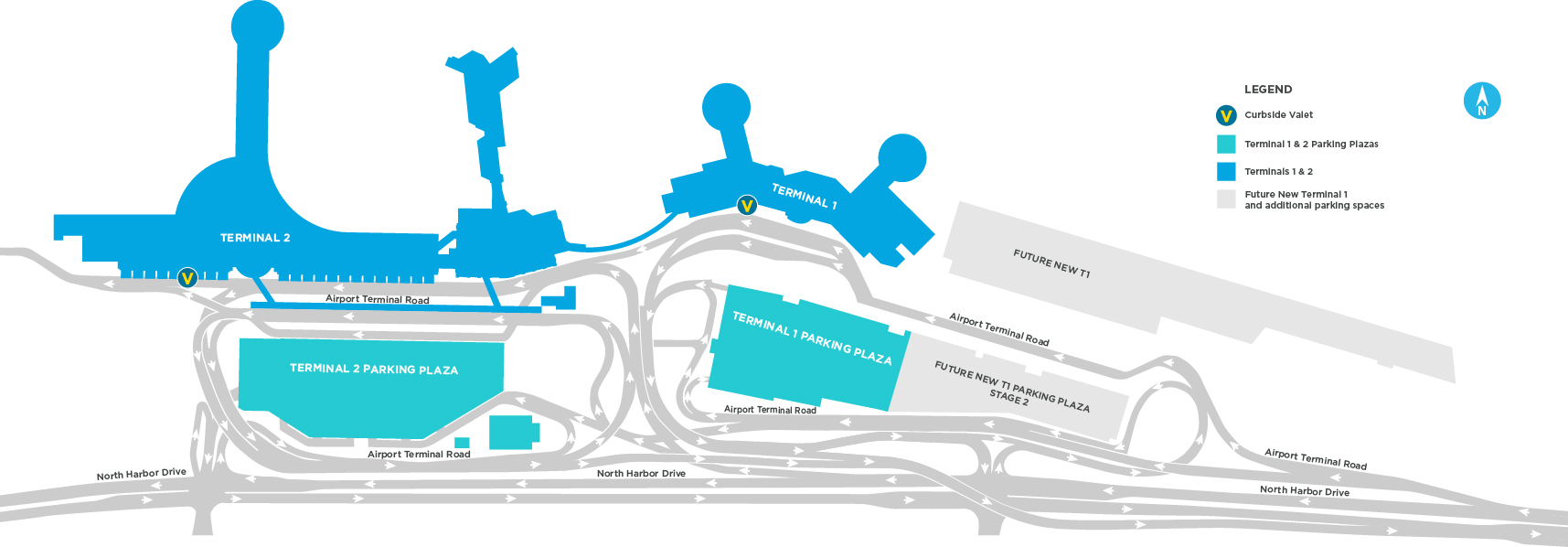 Curbside Valet Parking at San Diego Airport