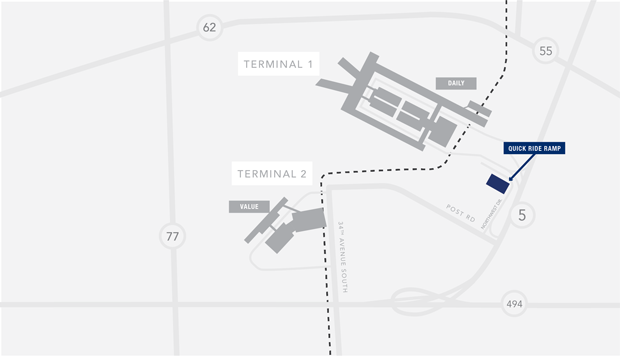 Quick Ride Ramp at MSP