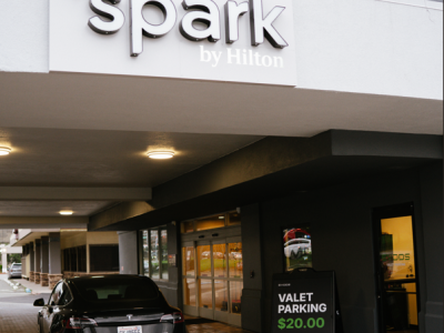 Evods Parking at Spark by Hilton SeaTac Airport