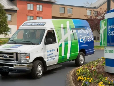 Parking at Holiday Inn Express Nashville Airport